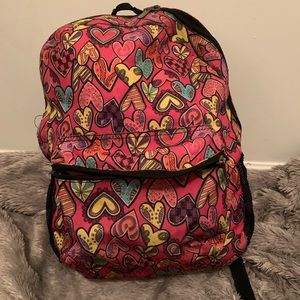 Pink book bag
